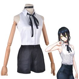 Anime Costumes Chainsaw Man Bomb Reze Cosplay Costume Halloween Carnival Women Girl Wig