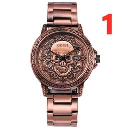 Wristwatches 2022 Ksenrui Fashion Leisure Three Needle Belt Diachronic Watch Sports Quartz Box