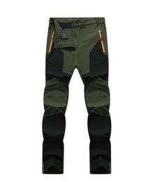 Mens Pants Quick Drying Outdoor Waterproof Hiking Sweatpants Men Clothing 2022 Casual Tactical Pants Stretch Trousers