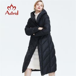 Astrid Winter arrival down jacket women with a hood loose clothing outerwear quality thick cotton fashion coat AR-7053 201127