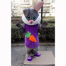 Easter Rabbit Mascot Costume Cartoon Bunny Theme Character Carnival Unisex Adults Outfit Halloween Christmas Party Outfit Suit