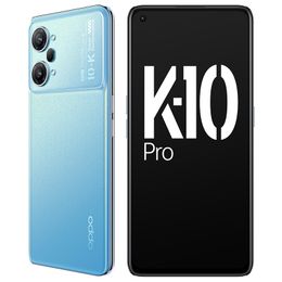 Original Oppo K10 Pro 5G Mobile Phone 12GB RAM 256GB ROM Snapdragon 888 50MP FF NFC 5000mAh Android 6.62 inch 120Hz OLED Full Screen Fingerprint ID Face Smart Cellphone
