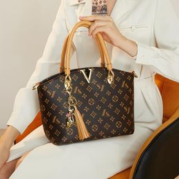 Leather Women's Bag Fashion Large Capacity Shopping Bag Handbag Shoulder Bags