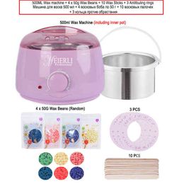 NXY Epilator Melting Wax Heating Machine ing for Hair Removal Painless Beans Heater Used on Body Men and Women Wood Sticks 0418