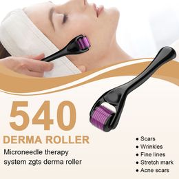 Beauty Skin Care Tools Accessories Disposable Microneedle 540 Dermaroller Derma Roller 0.5mm Titanium For Face And Body