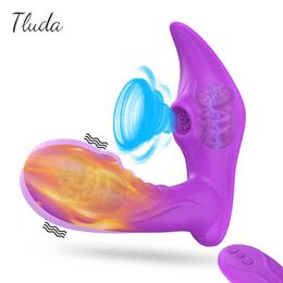 NXY Vibrators Vagina Sucking Vibrator for Women Wireless Remote Control G Spot Clit Sucker Clitoris Stimulator Dildo For Female Adults Sex Toy 0407