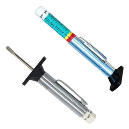 Car Tyre Tyre Tread Auto Depth Thickness Gauge Metre 25MM Measuring Pen Colour Coded Digital Calliper Monitoring Tool