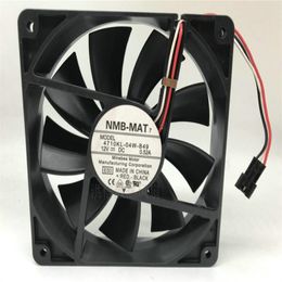 Original NMB 12025 4710KL-04W-B49 12V 0.52A large air volume chassis cooling fan