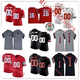 Xflsp 2022 College Custom Ohio State Buckeyes Stitched Football Jersey 24 Malik Hooker Jersey 65 Pat Elflein 4 Kurt Coleman 10 Troy Smith 31 Vic