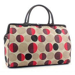 Women Travel Bags Flower Print Female Handbag Large Capacity Tote Luggage Duffle Bag Travel Bag 220626