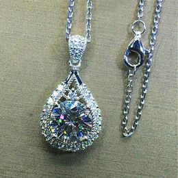 Pendant Necklaces Exquisite Water Drop Necklace For Women Wedding Party Accessories Daily Collocation Statement Jewelry