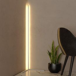 Floor Lamps LED Corner Standing Lamp RGB Light With Remote Control For Bedroom Living Room Club Home Decoration Atmosphere Night