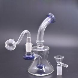 Glass Beaker Bongs Tornado Perc Hookahs Cyclone Matrix Birdcage Percolator Bong Smoking Water Pipes 14.4mm Male Oil Burner Pipe and Bowl