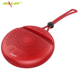 ZEALOT S24 Portable Bluetooth Speaker Mini Stereo Loudspeaker box with FM Radio Waterproof Subwoofer Wireless Loundpeakers & Phone Holder