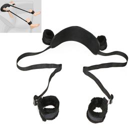 SM Games BDSM Bondage sexy Toys for Woman Couples Handcuffs Ankle Cuffs Restraints Collar Slave Erotic Fetish Rope