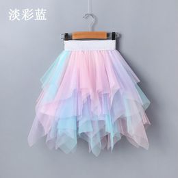 VIDMID Girl Skirts Tutus Children's Clothes Bottomst Girls Tutu Skirts Puff Princess Dance Skirt Mother And Child Skirt P158 220423