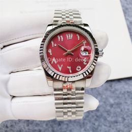 Mens Ladies Universal Automatic Mechanical Watch 36mm 904L Stainless Steel Swim Watches Sapphire Luminous Sports Designer Watch Montre de luxe