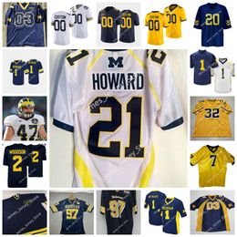 Stitched Michigan Wolverines Football Jersey 77 Taylor Lewan Chase Winovich Steve Hutchinson Ty Law 96 Tom Mack 17 Tyrone Wheatley Brian Gries Jourda Lewis Jake Butt