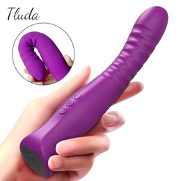 Powerful 10 Modes Dildo Vibrator For Women G-Spot Massager Clitoris Stimulator Silicone Real sexy Toy Female Adults 18 Beauty Items