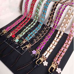 New Design Mobile Phone Straps Wrist Rope Anti-lost Lanyard Fashion Camera Key USB Holder Neck Strap Flower Hanging Rope AA220318