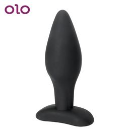 OLO Big Butt Plug Anal Prostate Massager sexy Toys for Men Women Gay Silicone Adult Products
