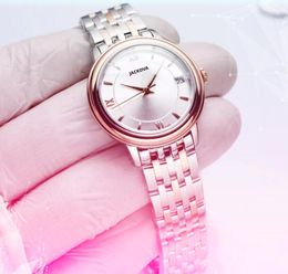 Small womens automatic mechanical watches 30mm full 904L stainless steel Swim wristwatches sapphire luminous business casual clock watch montre de luxe