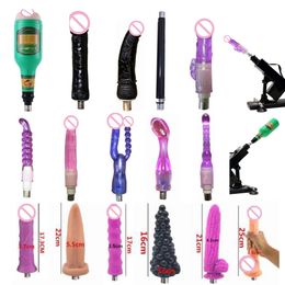Classic sexy Machine Attachments 3XLR Connecter Erotic Accessories Big Dildo Suction Cup Huge Penis Anal Toys For Women Men Beauty Items
