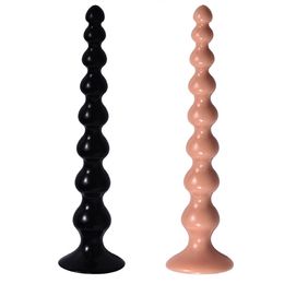 36cm Anus Beads Anal Balls G spot Super Long Plug Prostata Massage Dilator Dildo sexy Toys for Woman Men Gay Butt