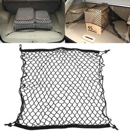 Car Organizer For Infiniti Fx35 Q50 G37 G35 Q30 Qx60 Qx70 Fx37 Auto Care Trunk Luggage Storage Cargo Organiser Nylon Elastic Mesh Net