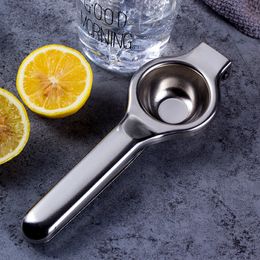 23*8cm Stainless Steel Citrus Fruits Squeezer Orange Hand Manual Juicer Kitchen Tools Lemon Juicer Orange Queezer Juice Fruit Pressing