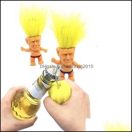 Openers Kitchen Tools Kitchen Dining Bar Home Garden Donald Bottle Opener 8Cm Pvc Figurine Troll Doll Mtifunctional Selling In Europe Ame