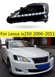 High Beam Xenon Headlights for Lexus is250 LED fog Headlight 2006-2011 Headlights is300 DRL Turn Signal Front Lamp