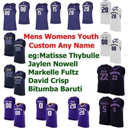 rare Washington Huskies College Basketball Jerseys Isaiah Thomas Jersey Justin Holiday Marquese Chriss Matthew Atewe Dime Custom Stitched