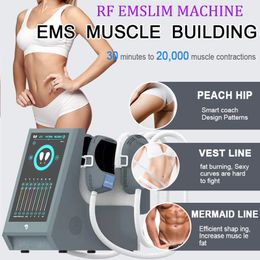 Popular HIEMT Emslim Neo Machine EMS Muscle Building Stimulator RF Slimming Body Contouring Tesla Fat Burning Device