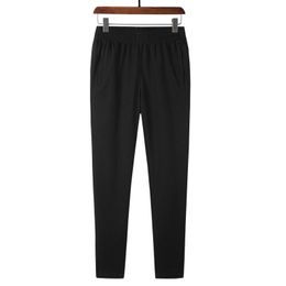 Men's Suits & Blazers Simple And Versatile Solid Color Trousers Men's Plus Fat Spring Autumn Cotton Slim TrousersMen's