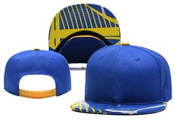 New Baskebtall Snapback Hats Team Black Blue Color Cap Snapbacks Adjustable Mix Match Order All Caps Top Quality Hat