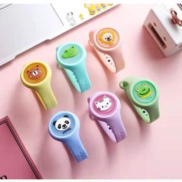 2022 New Design Cute Animal mosquito repellent Bracelet With Silicone Band LED Kids Watch
