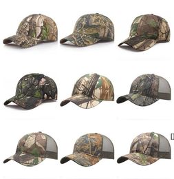 Outdoor Sports Jungle Hunting Camouflage Baseball Cap Jockey Mujer Gorras Beisbol Trucker Hats Hiking Camo Snapback ZZB14818