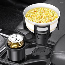 Drink Holder In 1 Drinks Holders 360 Degrees Rotatable Car Water Cup Organizer Multifunctional Beverage Bottle Tray Expander StandDrink