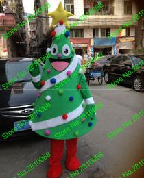 Mascot doll costume Syflyno Make EVA Material Red boots Christmas tree Mascot Costumes Crayon Cartoon Apparel Birthday party Masquerade 971