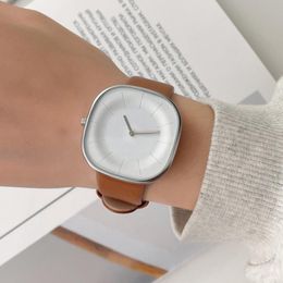 Armbanduhren Top Marke 2022 Mode Frauen Luxus Quarzuhr Wasserdichte Lederband Für Geschenk Weibliche