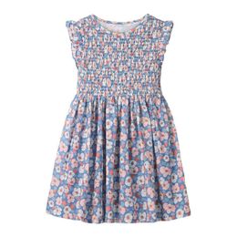 Little maven 2022 Cotton Dress Summer Floral Lovely Sleeveless Clothes Elegant and Pretty Dress for Baby Girls Kids 2 to 7 year G220518