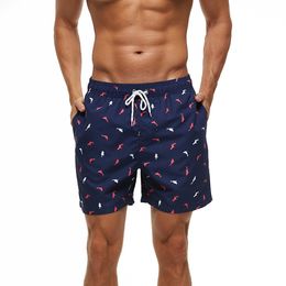 Summer Beach Shorts for Men Quick Dry Swim Short Plus Size Board Shorts Loose Surfing Trunks Bathing Suits Sports M-4XL