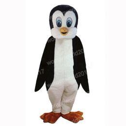 Halloween Penguin Mascot Costume Top Quality Cartoon Character Outfits Suit Unisex Adults Outfit Christmas Carnival Fancy Dress