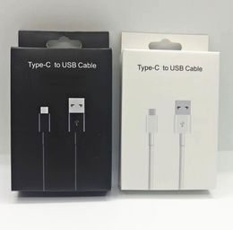 High Speed Type C USB Cables 1M Charger Data Cord Original OEM Quality Cable for Android Fast Charging Samsung S8 S9 S10 S20 S21 S22 Note 10 20 Xiaomi With Retail Box