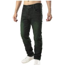 Men's Jeans Stretch Men's High Denim Stragiht Green Wash Casual Pants Men Long Trousers Size 40 42 DropMen's