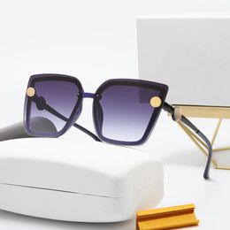 Mens Fashion Sunglasses for Woman Classical Designer Sun Glasses Trendy Retro Big Frame Eyeglasses 5 Colours Optional