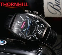 President Top Brand Men Watch 43mm Genuine Leather Automatic Mechanical Self-wind waterproof switzerland bracelet Wristwatch Montre Femme Reloj