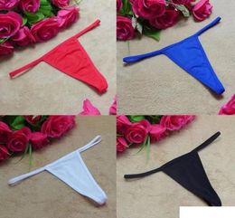 Sexy Underwear 100% cotton Beading Panties Bikini Thong G-string T-back Panties Briefs Ladies Women Lingerie Intimate