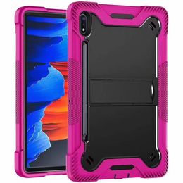 Tablet Cases For iPad Air 4 10.9 Air 5 Pro 11 10.2 7th/8th/9th/10th Generation With Kickstand And Pencil Holder Design Shockproof Anti Fall Protective